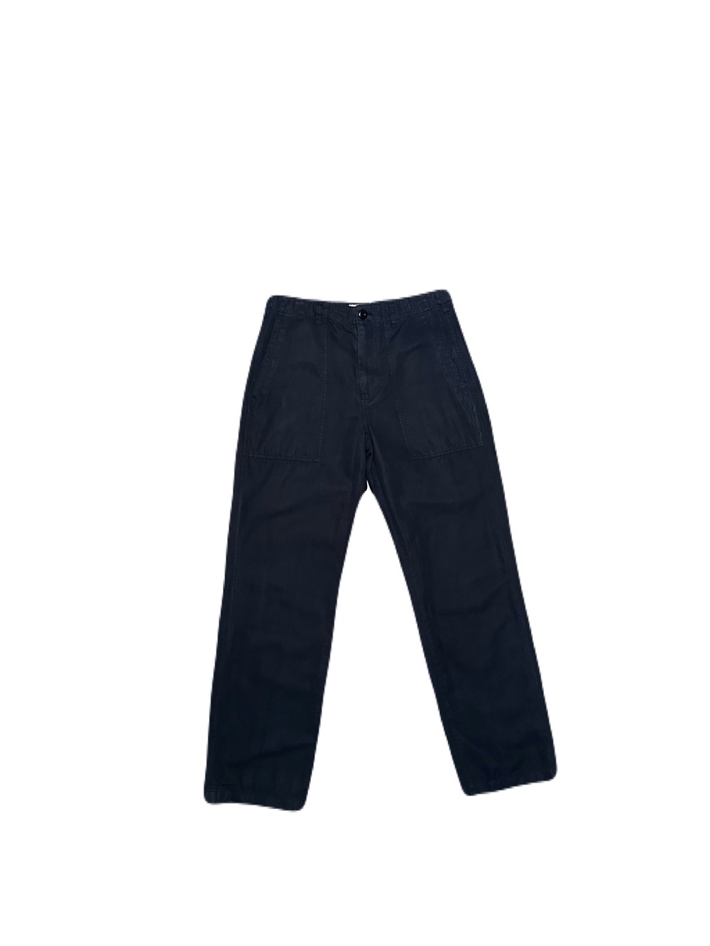 Alex Mill Fatigue Military Pants Size 6 Women’s Black Linen Blend High Waisted